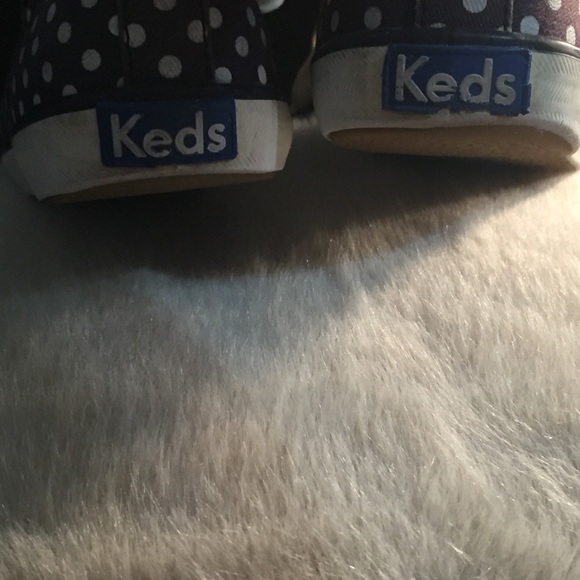 Navy Polka Dot Keds - Picture 6 of 8